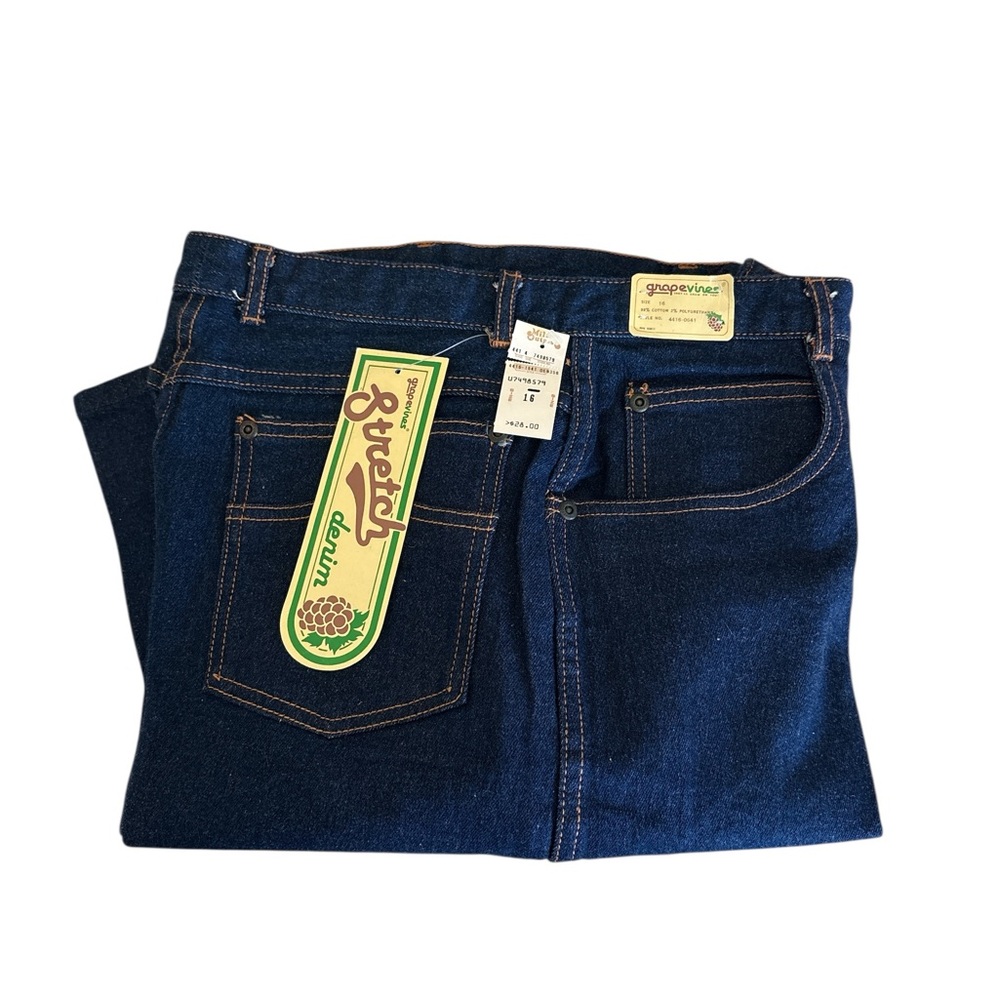 Deadstock 80’s Grapevines Denim